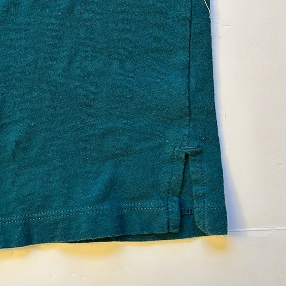 LOFT Teal Long Sleeve Blouse - Picture 8 of 11